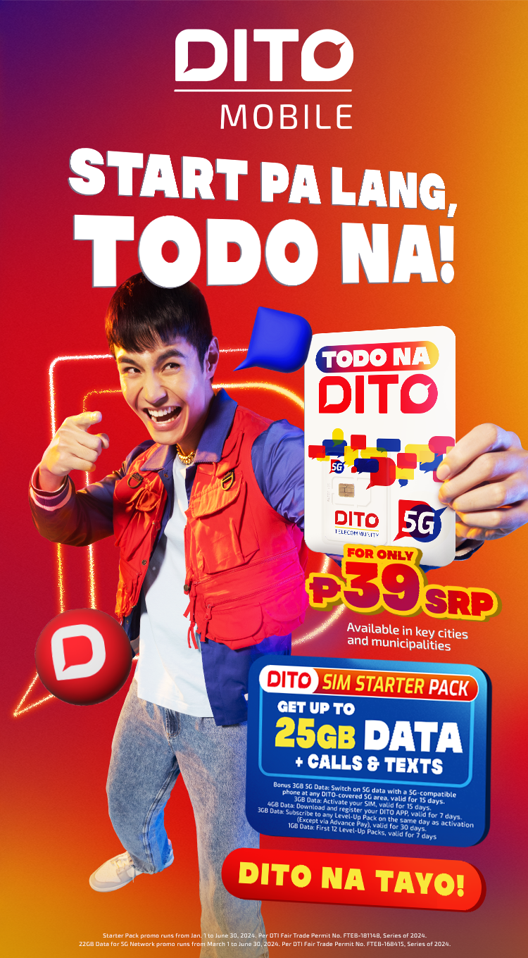 DITO SIM Starter Pack DITO